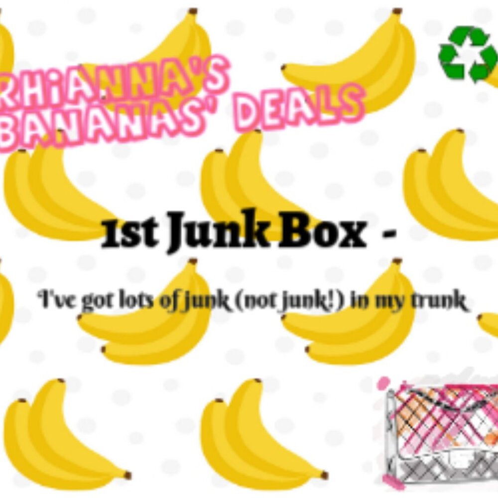 1st Junk Box - Filled with lots of items and a rehab project